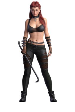 Cyberpunk dystopia rebel woman