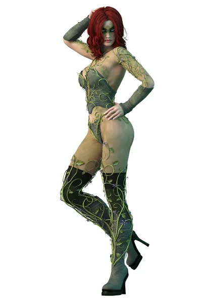 Poison Ivy Render — 图库照片