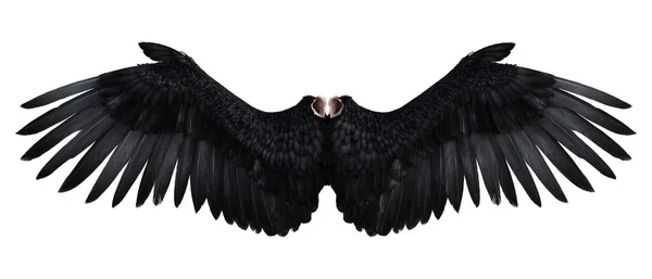 Ангельські Крила Візуалізація — стокове фото