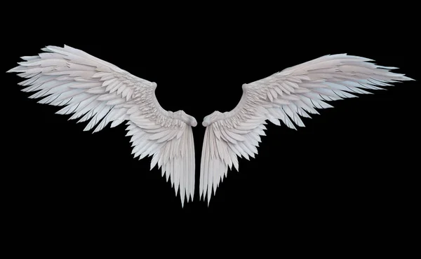 Angel wings 3D render