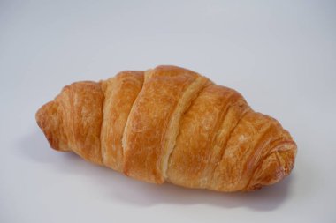 Delicious Butter Croissant in the morning of work.