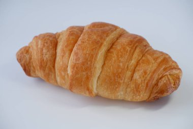 Delicious Butter Croissant in the morning of work.