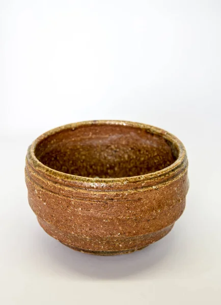 Cangkir Keramik Telah Disesuaikan Untuk Penanaman Tanaman Kecil — Stok Foto