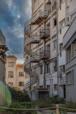 The abandoned city, ghost town, Varosha in Famagusta, North Cyprus. The local name is 