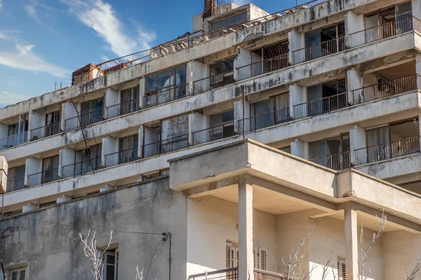 The abandoned city, ghost town, Varosha in Famagusta, North Cyprus. The local name is 