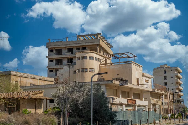 The abandoned city, ghost town, Varosha in Famagusta, North Cyprus. The local name is 