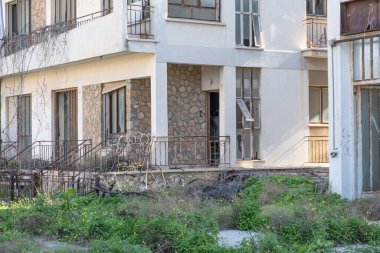 The abandoned city, ghost town, Varosha in Famagusta, North Cyprus. The local name is 