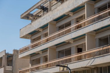 The abandoned city, ghost town, Varosha in Famagusta, North Cyprus. The local name is 