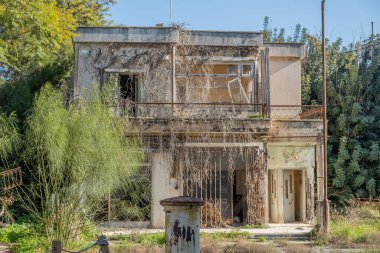 The abandoned city, ghost town, Varosha in Famagusta, North Cyprus. The local name is 
