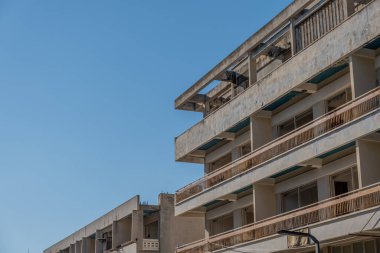 The abandoned city ghost town Varosha in Famagusta, North Cyprus. The local name is 