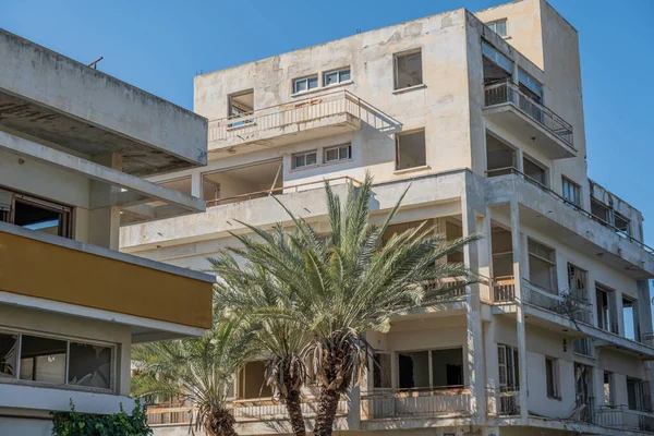 The abandoned city, ghost town, Varosha in Famagusta, North Cyprus. The local name is 