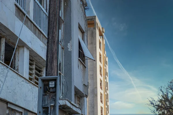 The abandoned city, ghost town, Varosha in Famagusta, North Cyprus. The local name is 