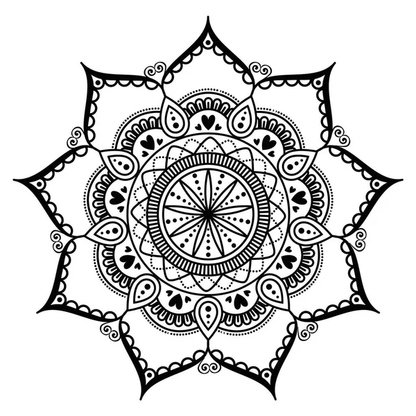 Mandala. Decorative mandala pattern. Vector design.