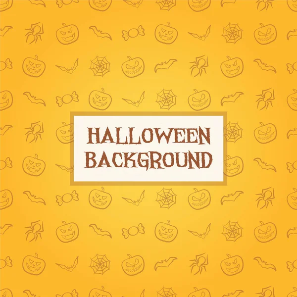 Basit bir cadılar bayramı geçmişi. Vektör tasarımı.