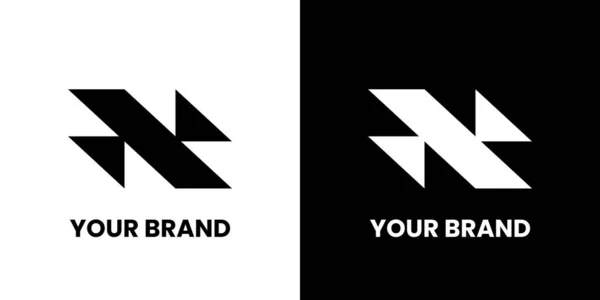 Nowoczesne Logo Pomysłów Kreatywnych Minimalistyczne Projekt Wektora Pomysłu Logo — Wektor stockowy