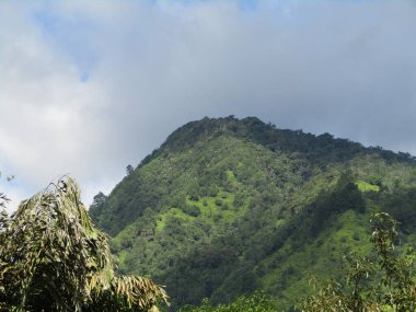 Dağların güzel manzarası
