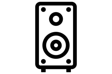 Speaker Beautiful Icon. High Quality Editable Strock