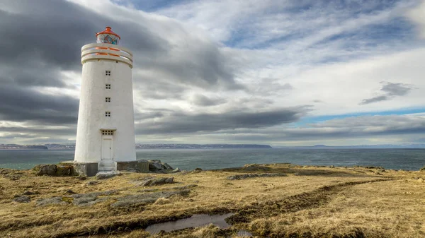 Lighthouse North Coast Iceland — Stock Photo, Image