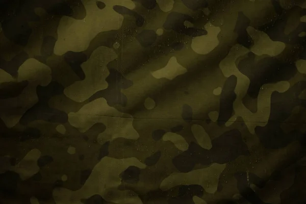 Army Camouflage Tarp Canvas Texture Wallpaper — Fotografia de Stock