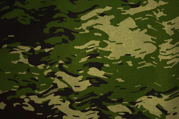 Army Camouflage Tarp Canvas Texture Wallpaper — Stok Foto