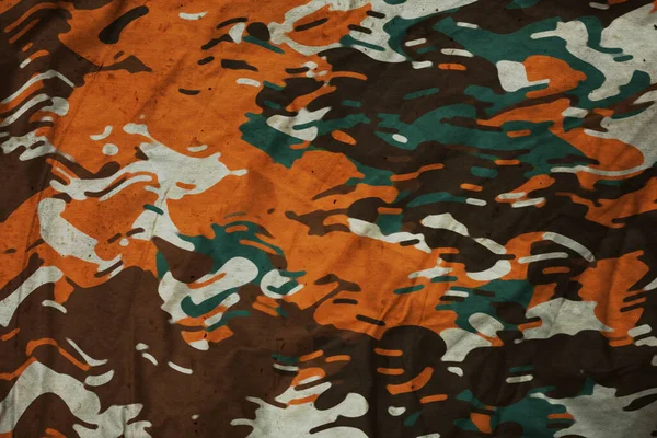 Army Tarp Camouflage Texture Background — 스톡 사진