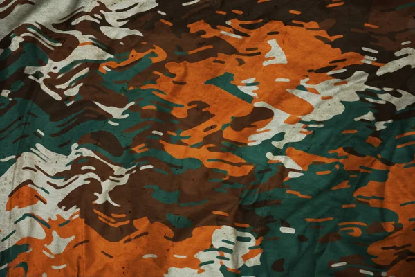 Army Tarp Camouflage Texture Background — ストック写真