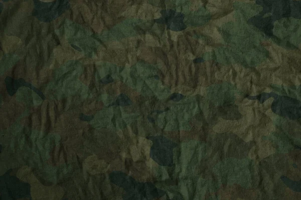 Army Tarp Canvas Camouflage Texture Background — Fotografia de Stock