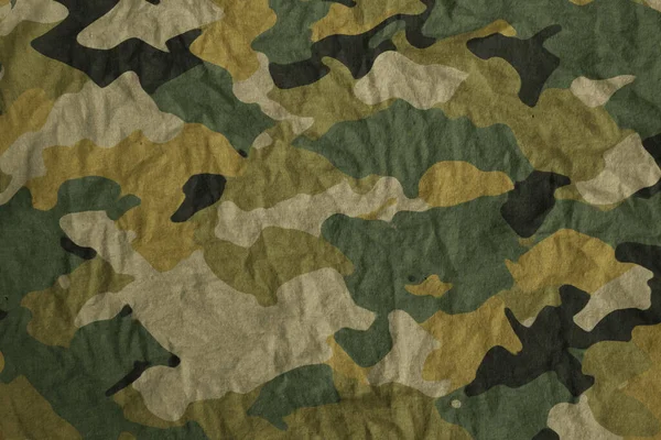 Army Tarp Canvas Camouflage Texture Background — Zdjęcie stockowe