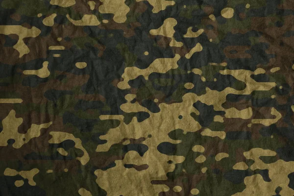 Army Tarp Canvas Camouflage Texture Background — 图库照片