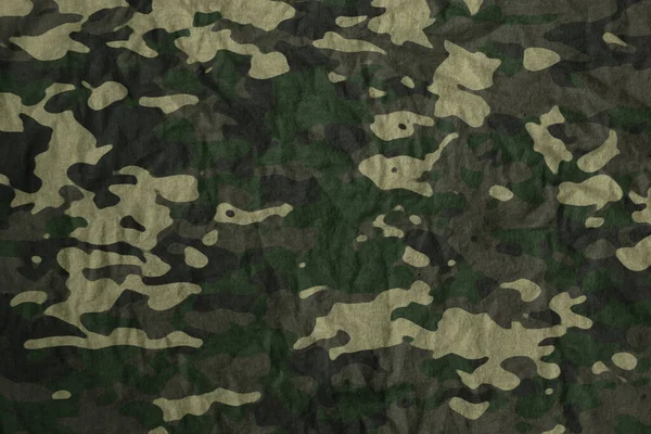 Army Tarp Canvas Camouflage Texture Background — Stock Photo, Image