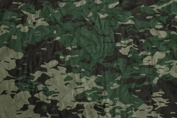 Army Tarp Canvas Camouflage Texture Background — Stock fotografie