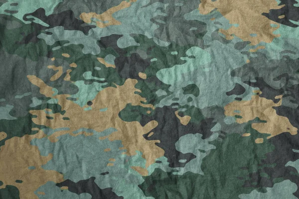 Army Tarp Canvas Camouflage Texture Background — ストック写真