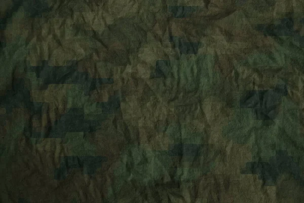 Army Tarp Canvas Camouflage Texture Background — Stock Fotó