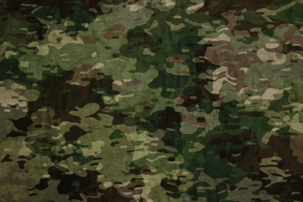 Army Tarp Canvas Camouflage Texture Background — Foto Stock