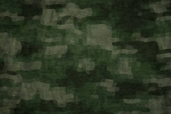 Army Green Forest Camouflage Tarp Canvas Texture Wallpaper — Stock fotografie