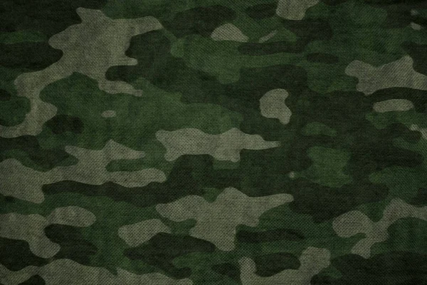Army Green Forest Camouflage Tarp Canvas Texture Wallpaper — ストック写真