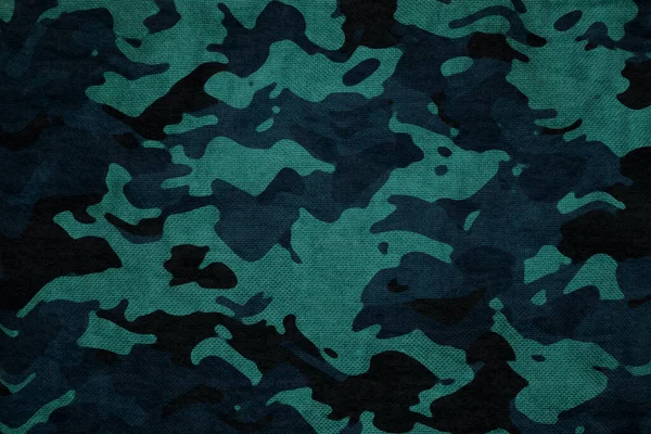 Army Blue Naval Arctic Camouflage Canvas Texture Wallpaper — Stock fotografie