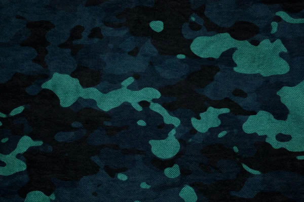 Army Blue Naval Arctic Camouflage Canvas Texture Wallpaper — Stock Fotó