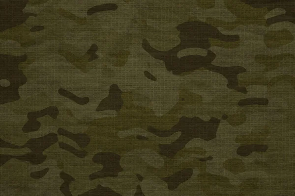 Army Green Forest Camouflage Tarp Canvas Texture Wallpaper — Stockfoto