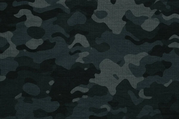Blue Naval Camouflage Canvas Texture Wallpaper — Zdjęcie stockowe