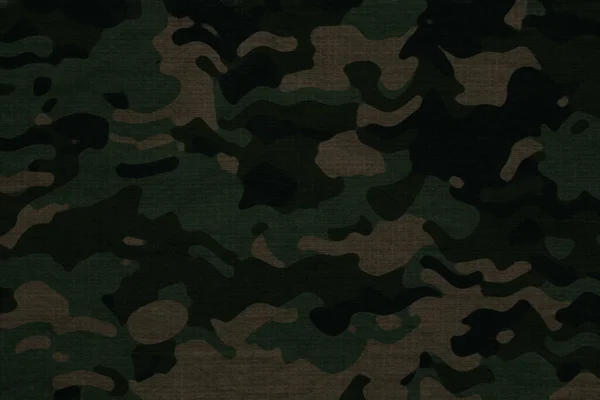 Dark Green Woodland Forest Camouflage Tarp Canvas Wallpaper — Stockfoto