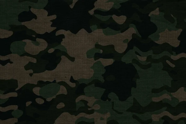 Dark Green Woodland Forest Camouflage Tarp Canvas Wallpaper — Fotografia de Stock