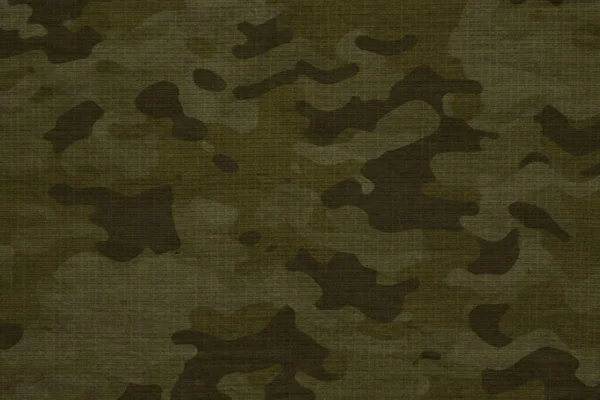 Green Army Camouflage Wallpaper Tarp Texture — 图库照片