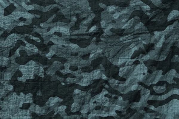 Μπλε Ναυτικό Καμουφλάζ Μουσαμά Υφή Ταπετσαρία — Φωτογραφία Αρχείου