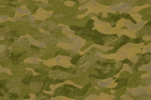 Green Army Camouflage Wallpaper Tarp Texture — Foto Stock