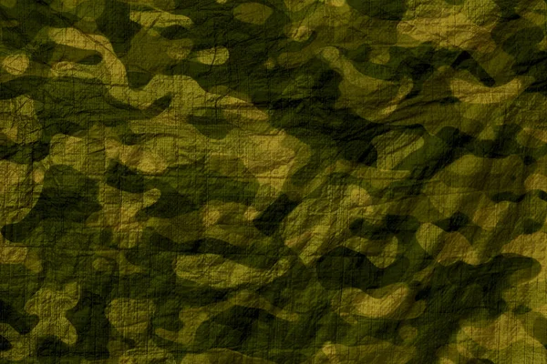 Green Army Camouflage Wallpaper Tarp Texture — Fotografia de Stock