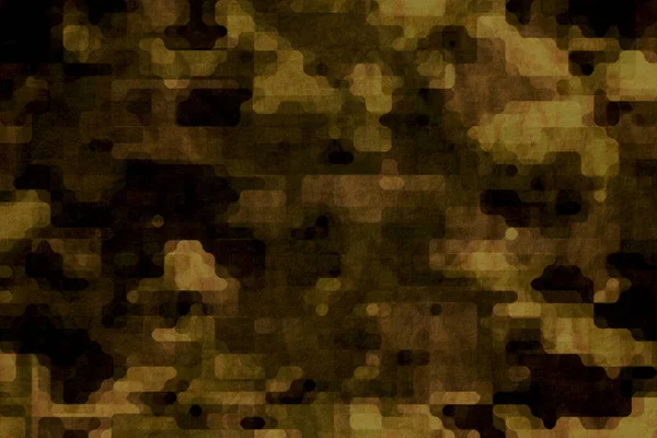 Brown Yellow Desert Camouflage Tarp Texture — Foto de Stock