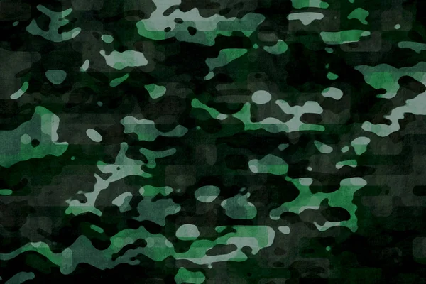 Green Army Camouflage Wallpaper Tarp Texture — Stock Photo, Image