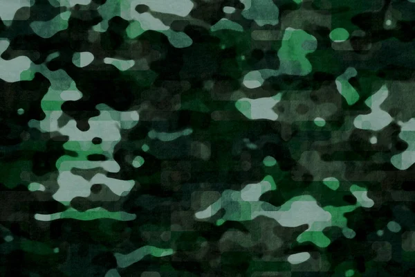 Green Army Camouflage Wallpaper Tarp Texture — 스톡 사진