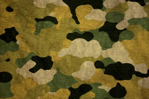 Army Green Woodland Forest Camouflage Tarp Canvas — Stock fotografie